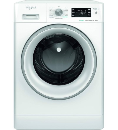  WHIRLPOOL LAVATRICE 8KG INVERTER 6°SE. VAPORE A 1400 GIRI FFB 846 SV IT