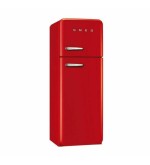  DCG FRIGO DOPPIA PORTA LINEA RETRO' 110LT E ROSSO MF110RCDP