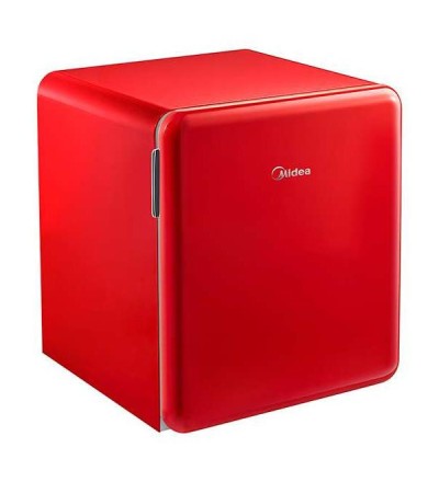  MIDEA MINI FRIGO BAR TAVOLO MONOPORTA 47LT E ROSSO MDRD86SLE32