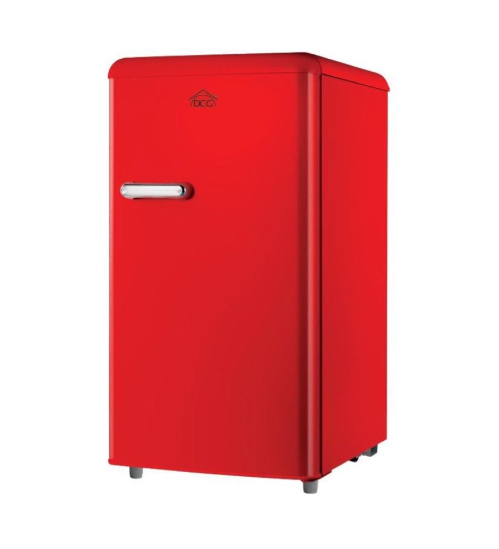 DCG FRIGO MONOPORTA LINEA RETRO' 100LT E ROSSO MF100R DCG FRIGO MONOPORTA LINEA RETRO' 100LT E ROSSO MF100R