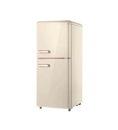  DCG FRIGO DOPPIA PORTA LINEA RETRO' 110LT E CREMA MF110CCDP