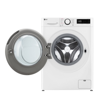 LG LG Lavasciuga Slim D2R5S09TSWW 9 5 kg AI DD Classe E 1200 Giri TurboWash 360 Vapore Allergy Care Bianca