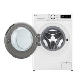 LG LG Lavasciuga Slim D2R5S09TSWW 9 5 kg AI DD Classe E 1200 Giri TurboWash 360 Vapore Allergy Care Bianca