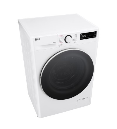 LG LG Lavasciuga Slim D2R5S09TSWW 9 5 kg AI DD Classe E 1200 Giri TurboWash 360 Vapore Allergy Care Bianca