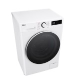 LG LG Lavasciuga Slim D2R5S09TSWW 9 5 kg AI DD Classe E 1200 Giri TurboWash 360 Vapore Allergy Care Bianca