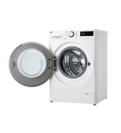 LG LG Lavasciuga Slim D2R5S09TSWW 9 5 kg AI DD Classe E 1200 Giri TurboWash 360 Vapore Allergy Care Bianca