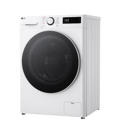 LG LG Lavasciuga Slim D2R5S09TSWW 9 5 kg AI DD Classe E 1200 Giri TurboWash 360 Vapore Allergy Care Bianca