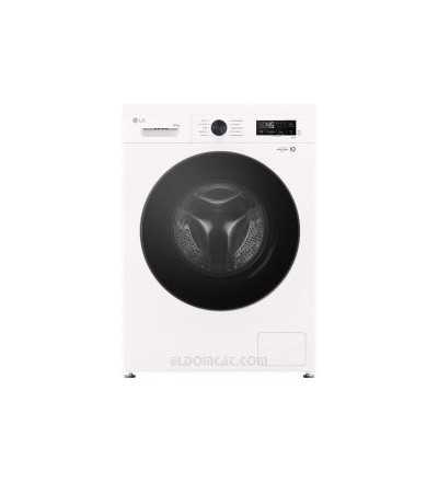  LG W4NX1095NWB Lavasciuga 9 5kg Serie X1 Classe A E 1400 Giri Wi-Fi 6 Motion Direct Drive Vapore Allergy Care Top Rimovibile
