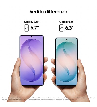 Samsung Samsung Galaxy S26+ 12GB 256GB 6.7 5G Colore Black Garanzia Europa 24 Mesi Samsung Samsung Galaxy S26+ 12GB 256GB 6.7 5G Colore Black Garanzia Europa 24 Mesi