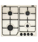 De'Longhi De’Longhi FFS46ASV Piano Cottura da incasso a Gas 4 Fuochi 60 Cm Smaltato Sabbia