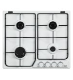 De'Longhi De’Longhi FFB46ASV Piano Cottura da incasso a Gas 4 Fuochi 60 Cm Smaltato Bianco