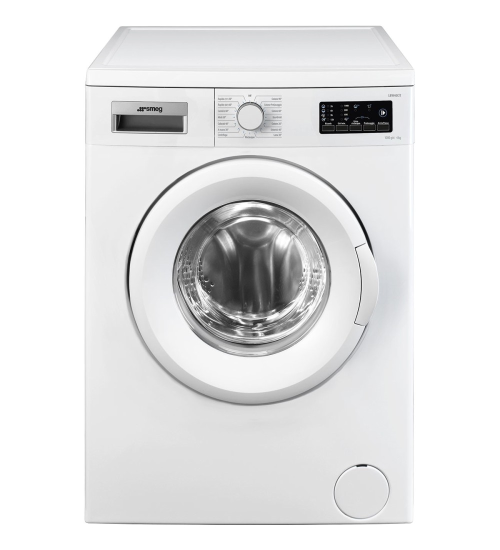 SMEG Smeg LBW40CIT Lavatrice Slim 4 Kg Centrifuga 1000 Giri Profondità 36 Cm Classe D SMEG Smeg LBW40CIT Lavatrice Slim 4 Kg Centrifuga 1000 Giri Profondità 36 Cm Classe D