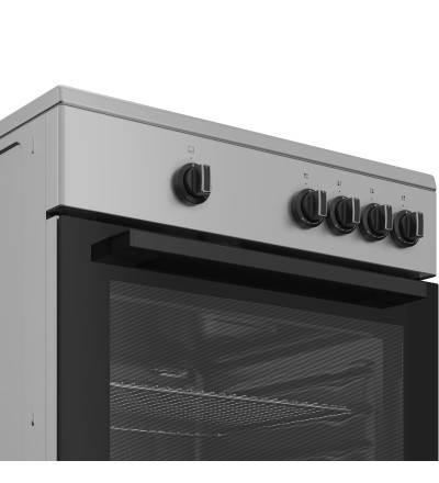 Indesit Indesit I6GGKMS Cucina a Libera installazione 60×60 Piano Gas Forno a Gas 64 L Classe A Silver Indesit Indesit I6GGKMS Cucina a Libera installazione 60×60 Piano Gas Forno a Gas 64 L Classe A Silver