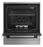 Indesit Indesit I6GGKMS Cucina a Libera installazione 60×60 Piano Gas Forno a Gas 64 L Classe A Silver Indesit Indesit I6GGKMS Cucina a Libera installazione 60×60 Piano Gas Forno a Gas 64 L Classe A Silver
