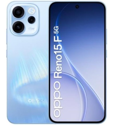  OPPO Reno 15F 5G 8+256GB 6.57 Colore Blu Aurora Garanzia Italia 24 Mesi