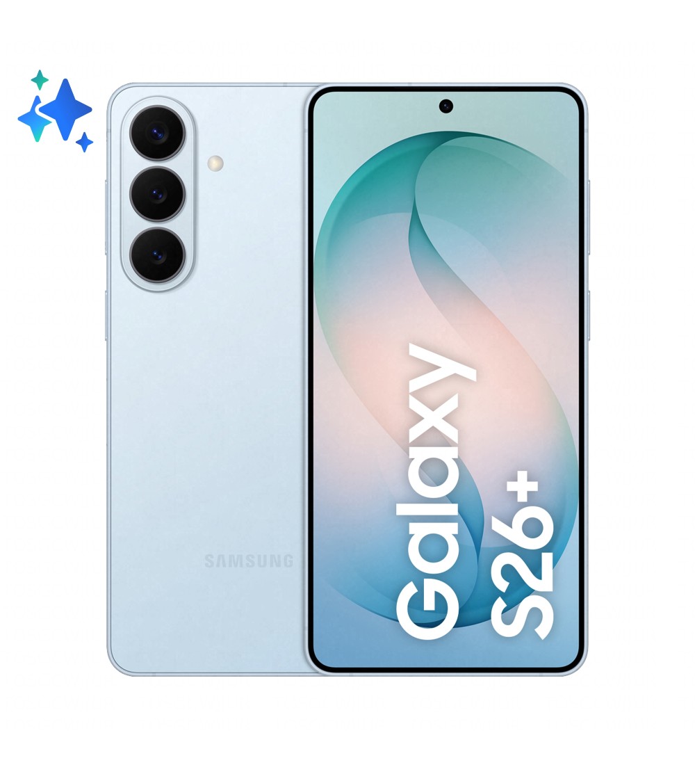 Samsung Galaxy S26 Plus 12+256GB 6.7 5G Azzurro Cielo Garanzia Italia 24 Mesi Samsung Galaxy S26 Plus 12+256GB 6.7 5G Azzurro Cielo Garanzia Italia 24 Mesi