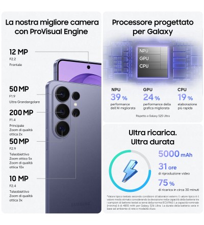 Samsung Galaxy S26 Ultra 12+256GB 6.9 5G Bianco Garanzia Europa 24 Mesi Samsung Galaxy S26 Ultra 12+256GB 6.9 5G Bianco Garanzia Europa 24 Mesi